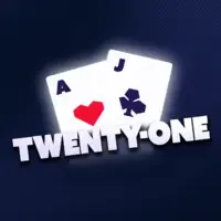 Twenty-one game icon